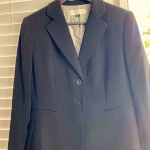 Black striped jacked 10 Petite